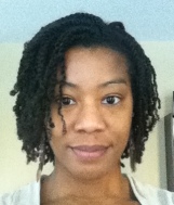 Two-strand twists Day 9 (didn't stretch the night before). See the difference?